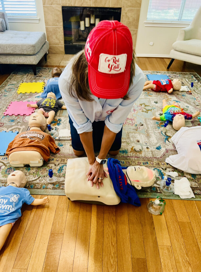 cpr instruction demonstration